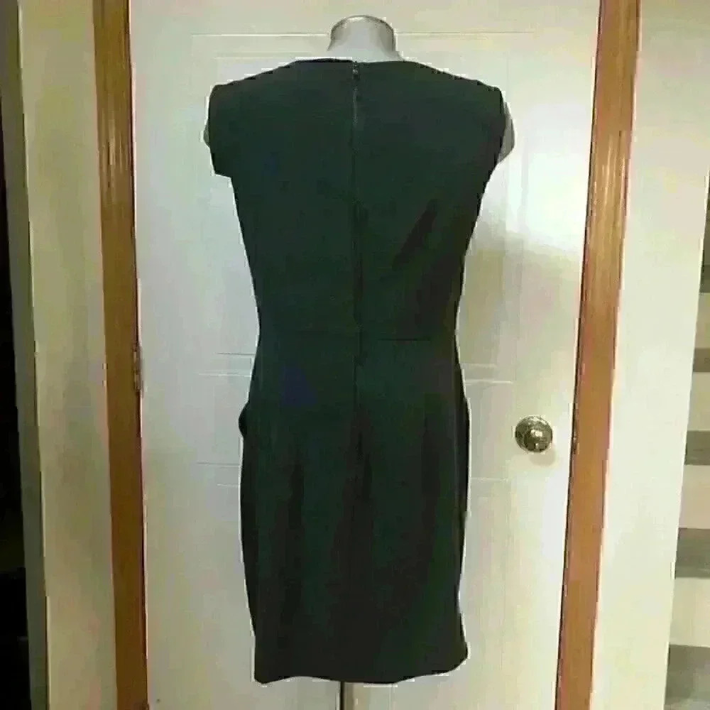 Laundry Shelli Segal Dress Knee Length Gray - Picture 10 of 10